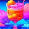 Освежающие коктейли из соков и фруктов для жаркого летнего дня